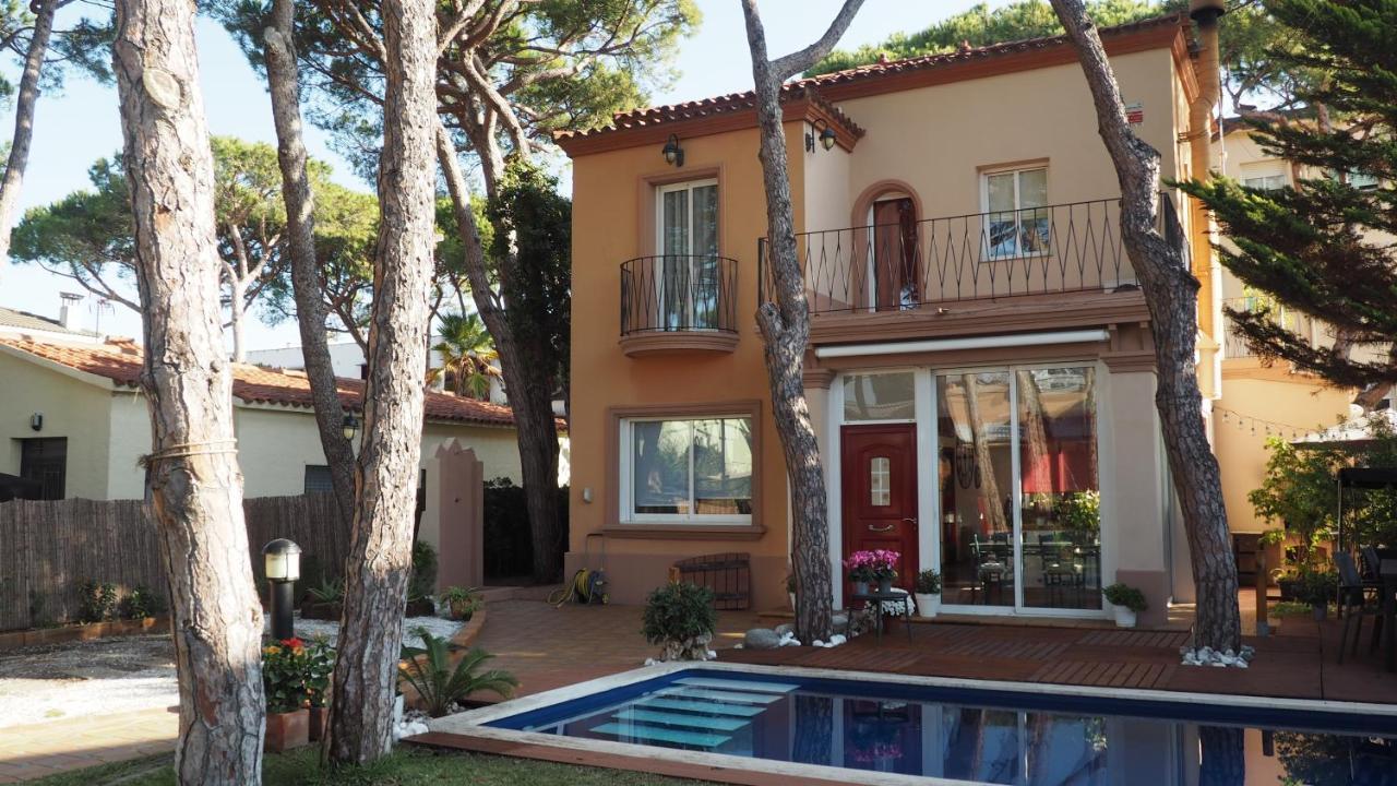 Villa Bella Estanca Castelldefels Ngoại thất bức ảnh